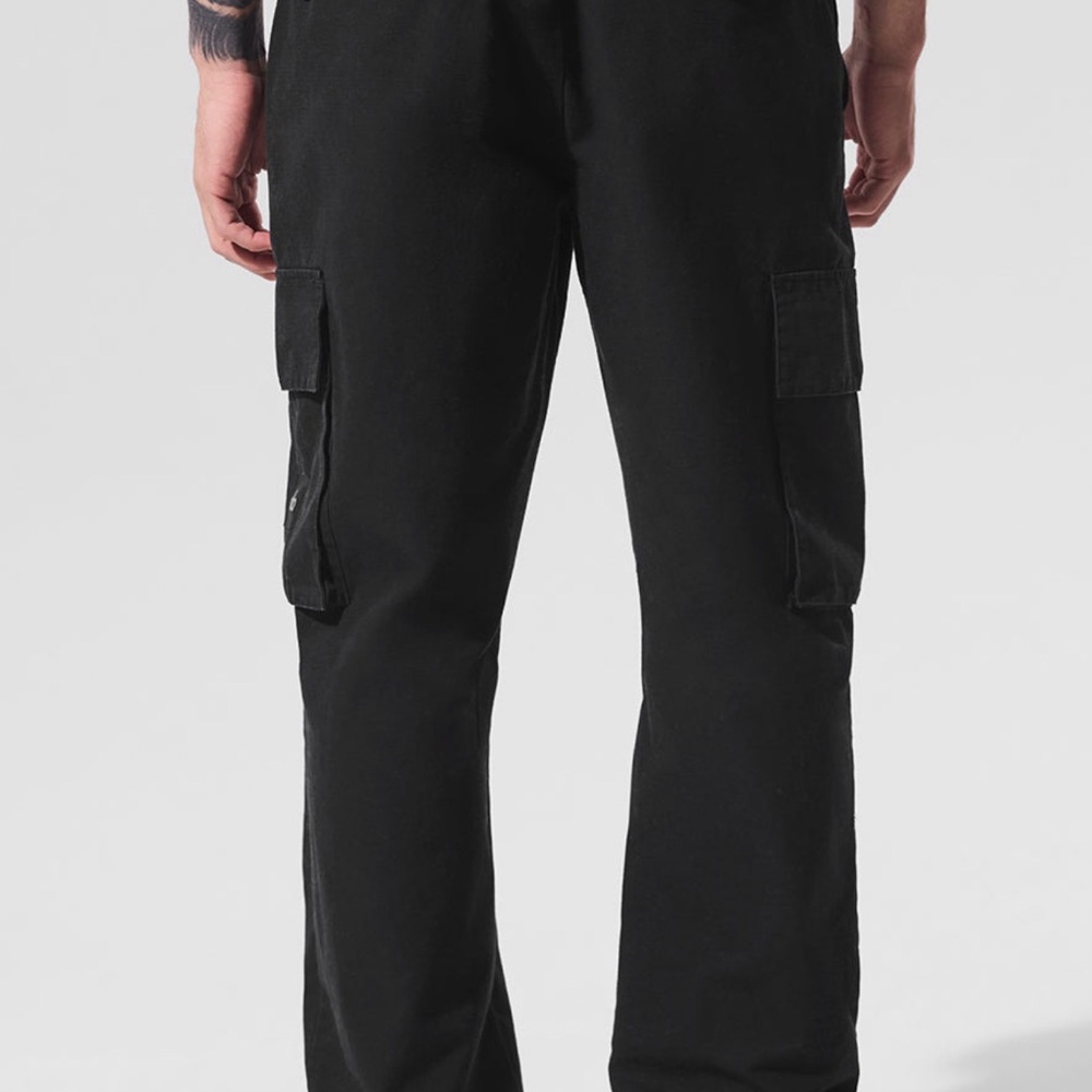 Alo Men's Black Cargo Pants Size 31R